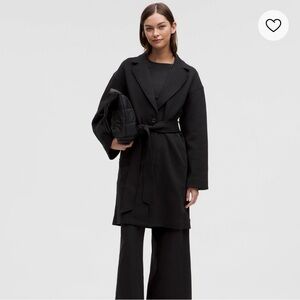 NWT lululemon Belted Fleece Wrap Coat